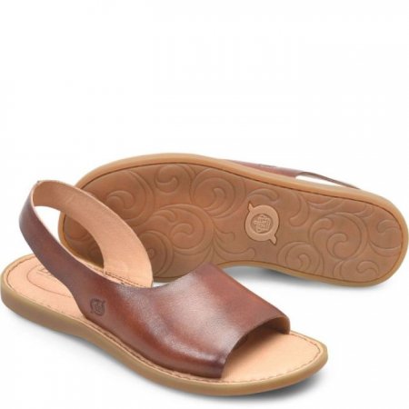 Women's Born Inlet Sandals - Dark Tan Bourbon (Brown)