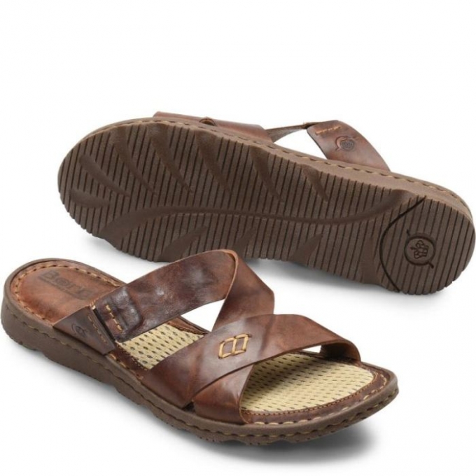Women's Born Hayka Basic Sandals - Sedona (Brown)