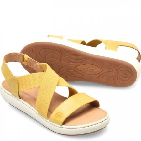 Women's Born Jayla Sandals - Lemon (Yellow)