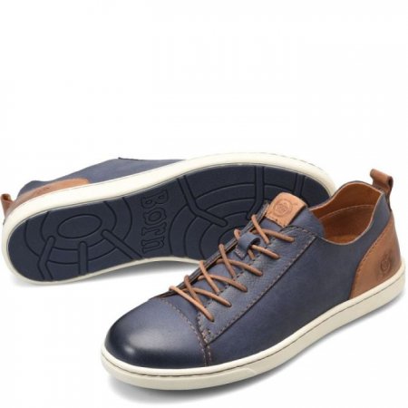 Men's Born Allegheny Luxe Sneakers - Navy Universe Combo (Blue)