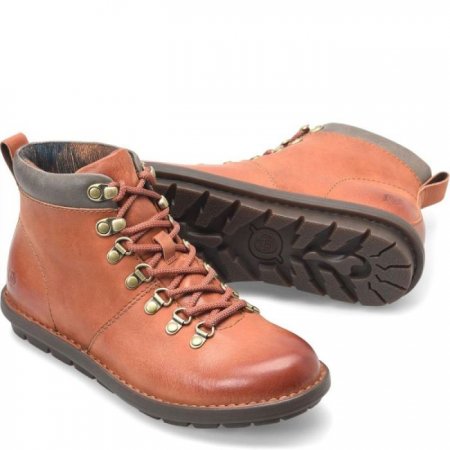 Women's Born Blaine Boots - Orange and Grey (Orange)