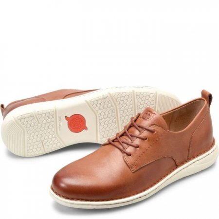 Men's Born Todd Slip-Ons & Lace-Ups - Cognac (Brown)