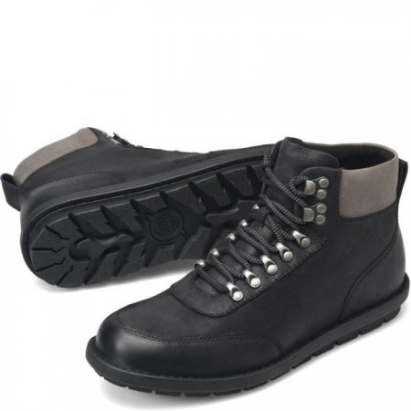 Men's Born Scout Boots - Black with grey (Black)