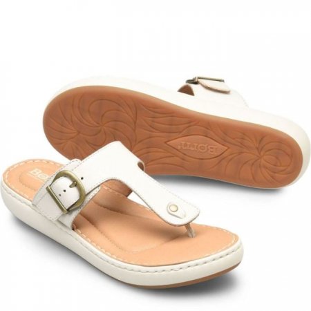 Women's Born Jules Sandals - White Ivory (White)