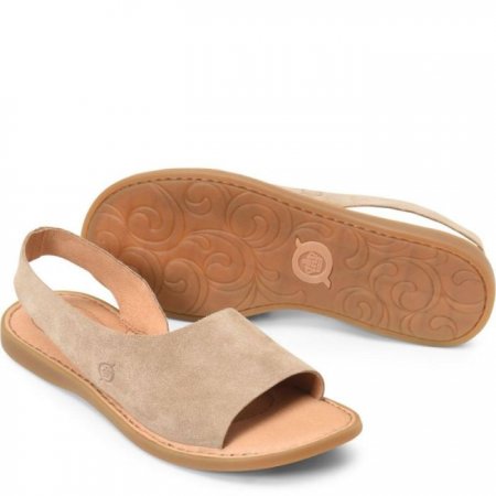 Women's Born Inlet Sandals - Taupe Suede (Tan)
