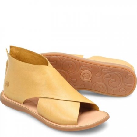Women's Born Iwa Sandals - Yellow Ocra (Yellow)