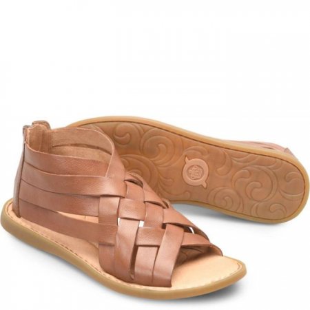 Women's Born Iwa Woven Sandals - Cuoio Brown (Brown)
