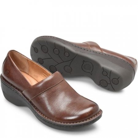 Women's Born Toby Duo Clogs - Chocolate (Brown)
