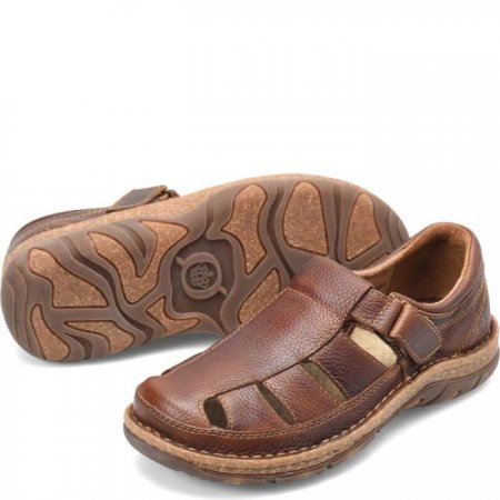 Men's Born Connor Sandals - Dark Chestnut (Brown)