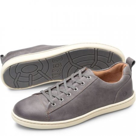 Men's Born Allegheny Slip-Ons & Lace-Ups - Grey Dolphin (Grey)